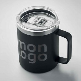 MUG ISOTHERME ACIER RECYCLE PERSONNALISABLE 'GOZEB'