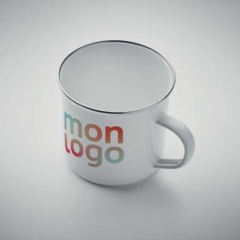 MUG EN METAL PERSONNALISABLE 500ML 'RANIA'