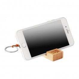 PORTE CLÉS PERSONNALISÉ SUPPORT SMARTPHONE 'GRINUS'