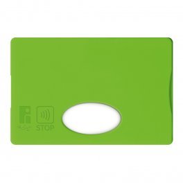 ETUI CARTE PERSONNALISABLE RIGIDE ANTI RFID 'LINZ'