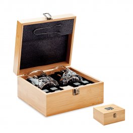 COFFRET WHISKY PERSONNALISÉ EN BAMBOU 'FURES'