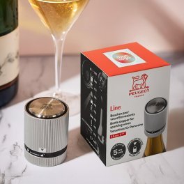 BOUCHON POUR VIN EFFERVESCENT PERSONNALISABLE 'LINE'