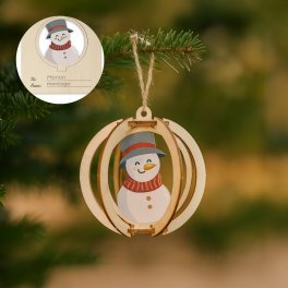 ORNEMENT DE NOEL A CONSTRUIRE PERSONNALISABLE 'BUILT'