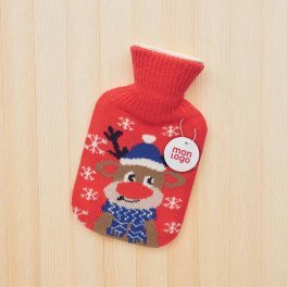 BOUILLOTTE DE NOEL PERSONNALISABLE 'FLOSKI'