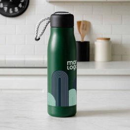 BOUTEILLE ISOTHERME PERSONNALISABLE 500ML 'MOSS'