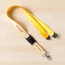 LANYARD AVEC SATIN PERSONNALISABLE 'FORTUNA SATIN'