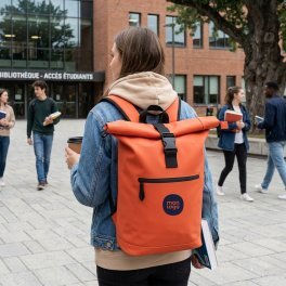 SAC A DOS ROLL TOP 18L PERSONNALISABLE