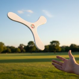 FRISBEE BOOMERANG PERSONNALISABLE 'BORI'
