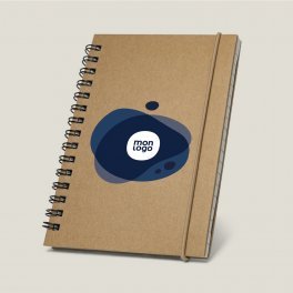 CARNET SPIRALE PERSONNALISABLE 'MORLON'