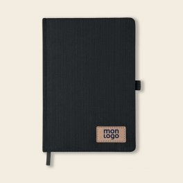 CARNET A5 VELOURS PERSONNALISE 'CORDO'