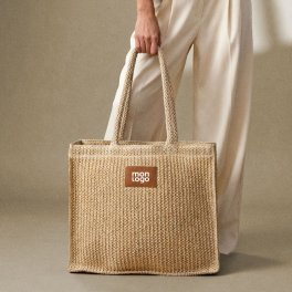 SAC EN PAPIER ET POLYESTER PERSONNALISE 'KOZAS'
