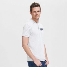 POLO PERSONNALISABLE HOMME BLANC 'PRIME'