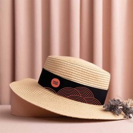 CHAPEAU CANOTIER PERSONNALISABLE 'CANOTO'