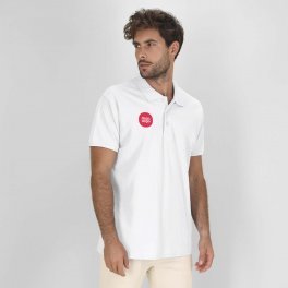 POLO MIXTE BLANC PERSONNALISABLE 'TERIM' 200G/M2