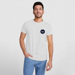 TEE SHIRT MIXTE PERSONNALISABLE BLANC 'DAGA' 165G/M2