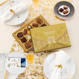 PETIT COFFRET PERSONNALISABLE LINDT 'CHAMPS ELYSEES'