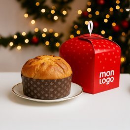 PANETTONE 500 G PERSONNALISABLE 'BRIE ROND'