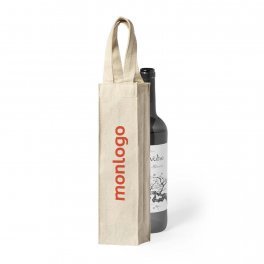 SAC PERSONNALISABLE POUR BOUTEILLE DE VIN 'VINICIUSO'