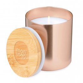 BOUGIE PARFUMEE PERSONNALISABLE METAL 'VELA'