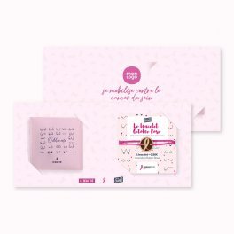 CARTE A INFUSER PERSONNALISABLE OCTOBRE ROSE LE BEAU THE