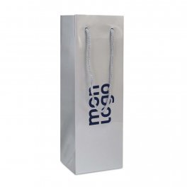 SAC LUXE POUR BOUTEILLE DE VIN PERSONNALISABLE 'BOLI VINO'
