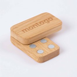 ANTI STRESS EN BAMBOU PERSONNALISABLE 'POKITAL'