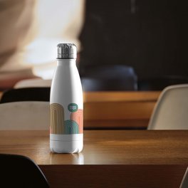 BOUTEILLE PERSONNALISABLE 400 ML 'ASTRIO RECYCLE SUBLI'