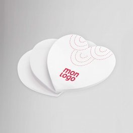 MEMOS REPOSITIONNABLES PERSONNALISABLE MIF 'REPOZI COEUR'