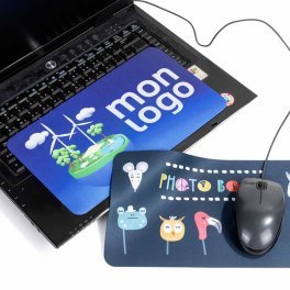 TAPIS DE SOURIS PERSONNALISABLE MICROFIBRE 'PADY XL'