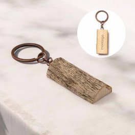PORTE CLE PERSONNALISE EN BOIS 'HOUTY'
