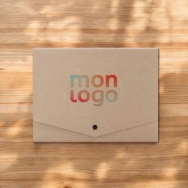 PORTE DOUCMENT CARTON PERSONNALISABLE 'TREXI'