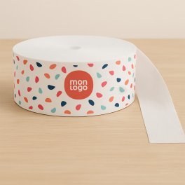 RUBAN CADEAU PERSONNALISE EU 50MM 100M 'RIBBON'