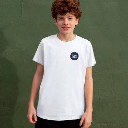 TEE SHIRT ENFANT BLANC PERSONNALISABLE 'NAYA KIDS 160'