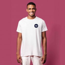 TEE SHIRT BIO BLANC HOMME PERSONNALISABLE 'KARIBA 150'