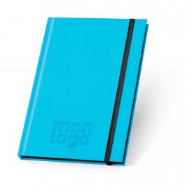 CARNET PERSONNALISABLE A5 EN PU FLUO 'TOMASO'