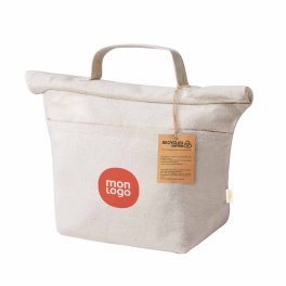 LUNCHBAG PERSONNALISABLE ISOTHERME EN COTON 'KRYS'
