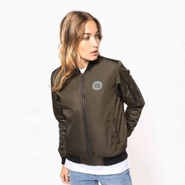 VESTE BOMBER FEMME PERSONNALISABLE 'JET STREAM'