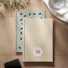 CARNET A5 SPIRALES PERSONNALISABLE 'GIRARDINHO'