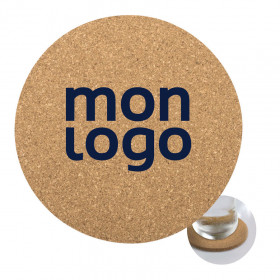 DESSOUS DE VERRE PERSONNALISABLE EN LIÈGE 'CLANE'