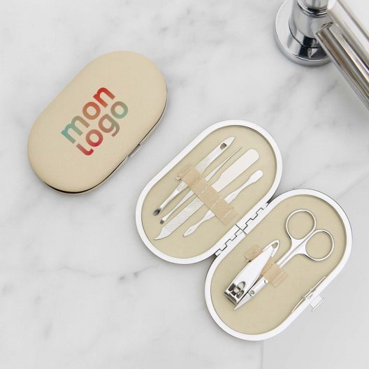 SET MANUCURE PERSONNALISÉ 6 ACCESSOIRES 'ELEGANT'