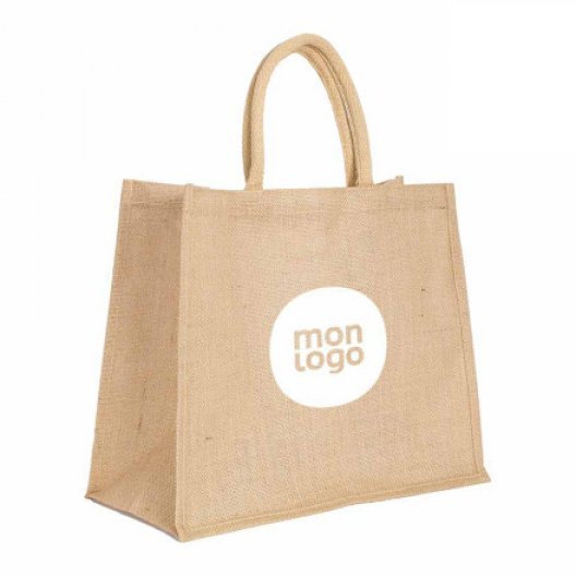 CABAS EN JUTE PERSONNALISE 'SHANTI'