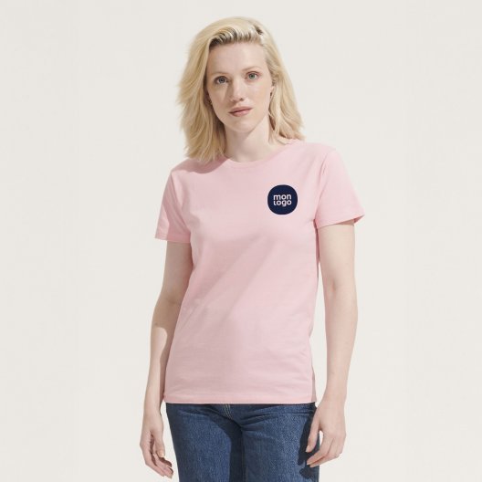 TEE SHIRT COULEUR FEMME 'IMPERIAL' 190 GR/M²
