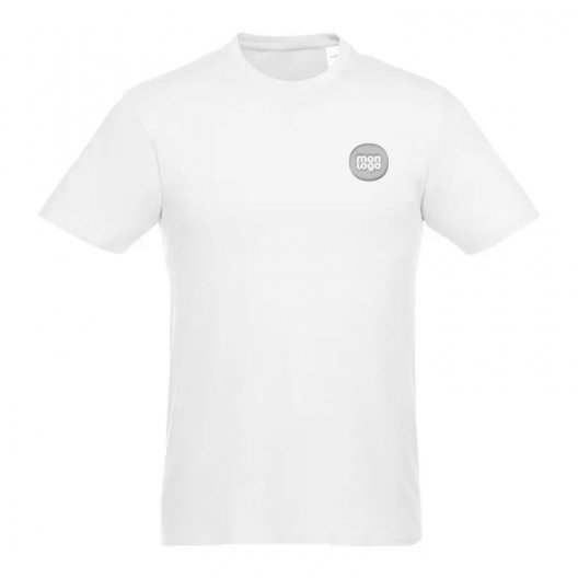 TEE SHIRT PUBLICITAIRE MIXTE BLANC 'MARTI'