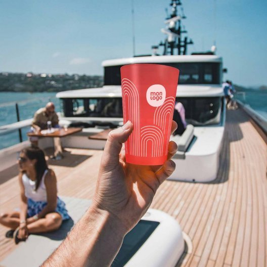 GOBELET MIF RÉUTILISABLE PERSONNALISÉ 30 CL 'CUPY'