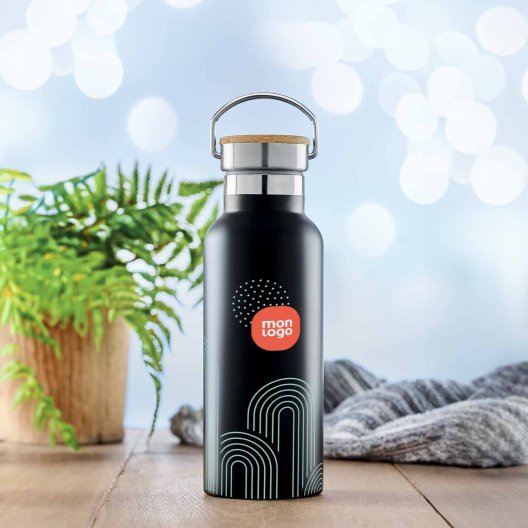 BOUTEILLE ISOTHERME PUBLICITAIRE 500ML 'HOLLY'