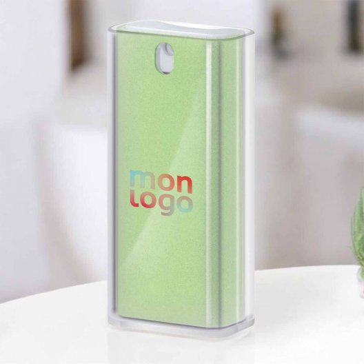 SPRAY NETTOYANT POUR ECRAN AVEC SUPPORT DE TELEPHONE PERSONNALISABLE 'CLEANTEL'