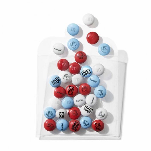 ENVELOPPE 28G DE M&M'S® PERSONNALISABLES