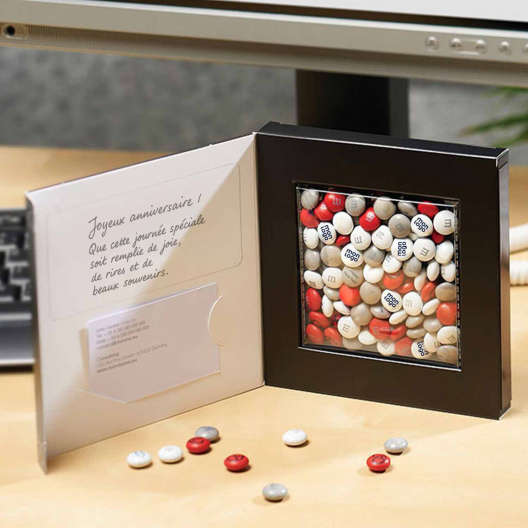 COFFRET 80G M&M'S® PERSONNALISABLES