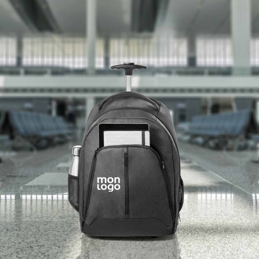 SAC À DOS TROLLEY PERSONNALISÉ POUR ORDINATEUR 'ROBASA'