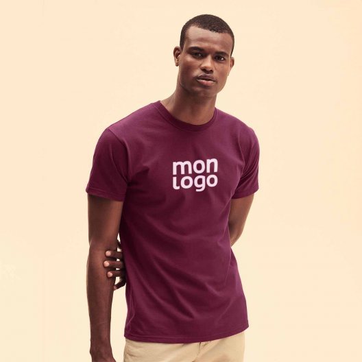 T SHIRT PERSONNALISÉ FRUIT OF THE LOOM® 'MILLSTREET'
